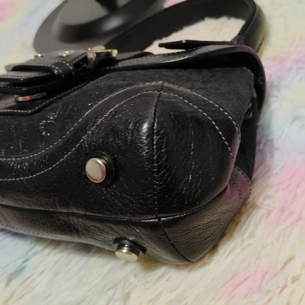 Authentic Coach Y2K Mini Studded Rhinestone Mini C Sparkle Collectible Bag - Picture 10 of 16